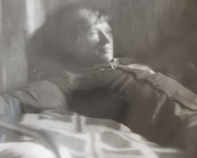 Tomasz Rzewuski na obozie sportowym podczas studiów